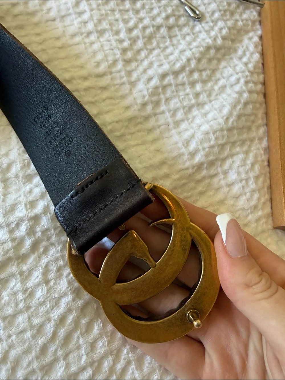 Gucci belt rich